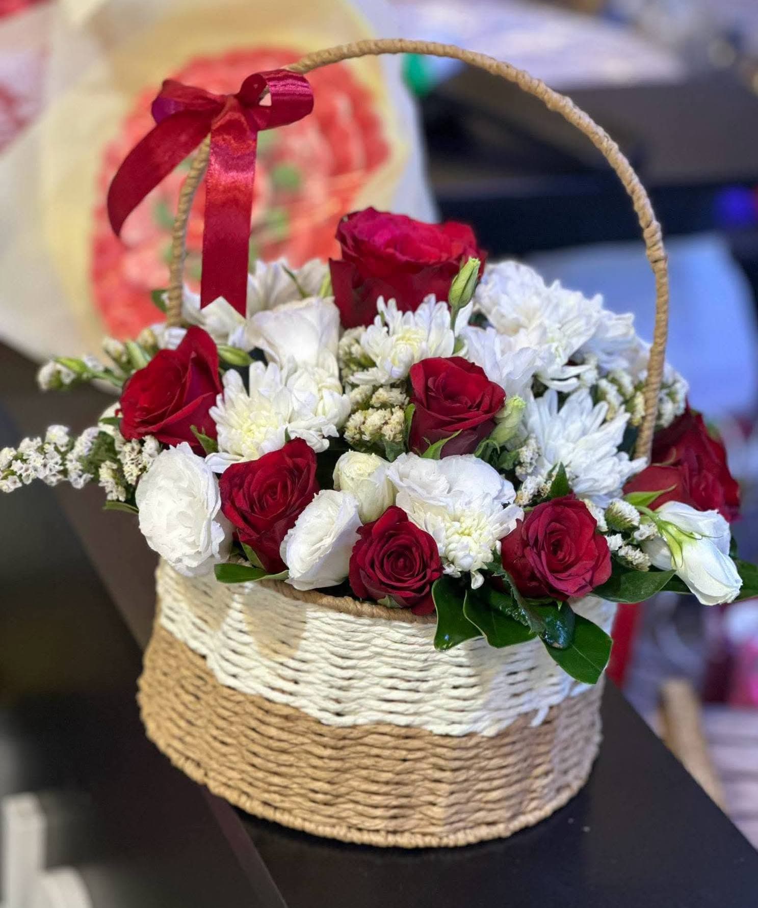 couffin de fleures — Wardaty Flowers Tunis