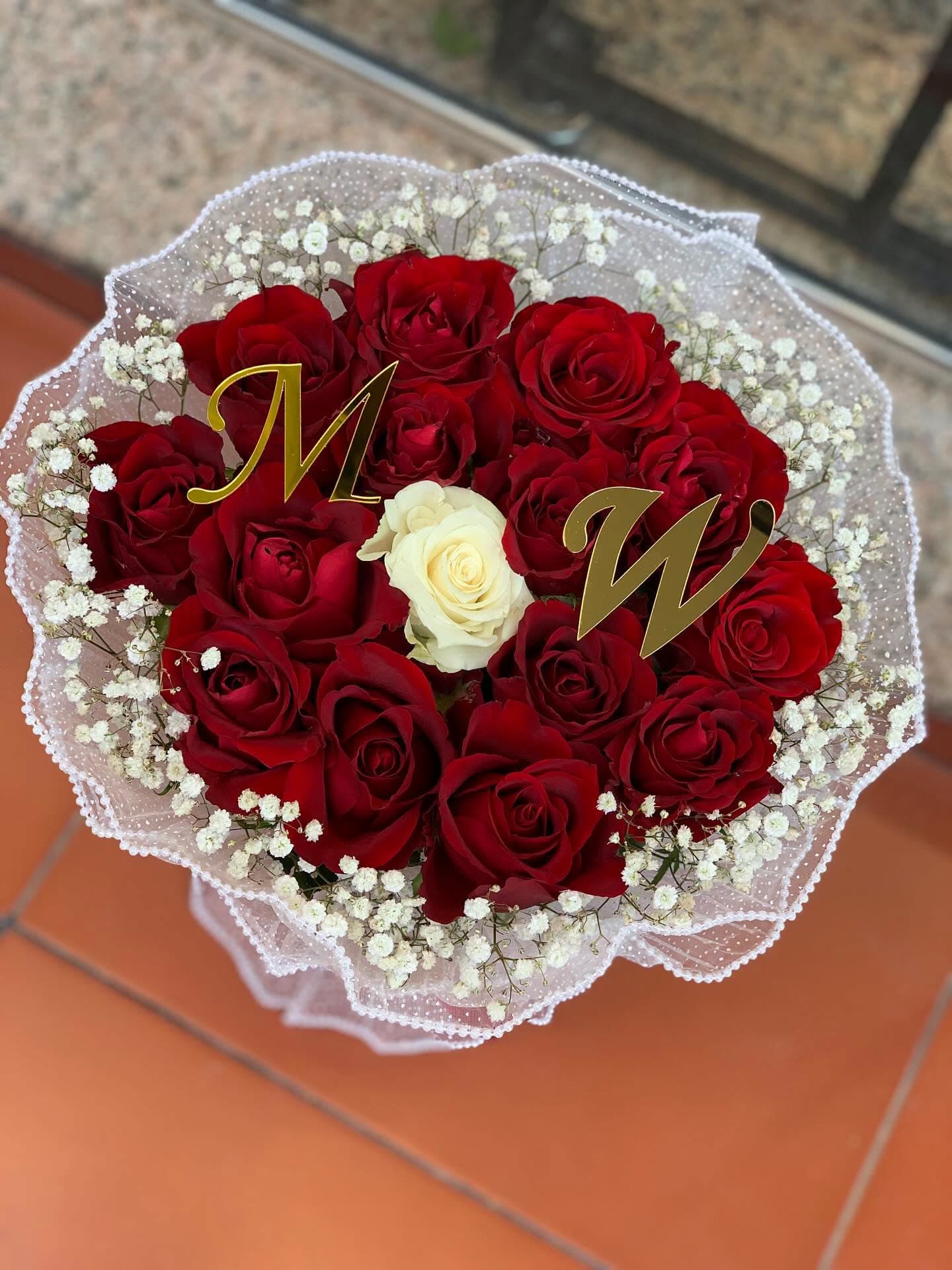 bouquet personalisé — Wardaty Flowers Tunis