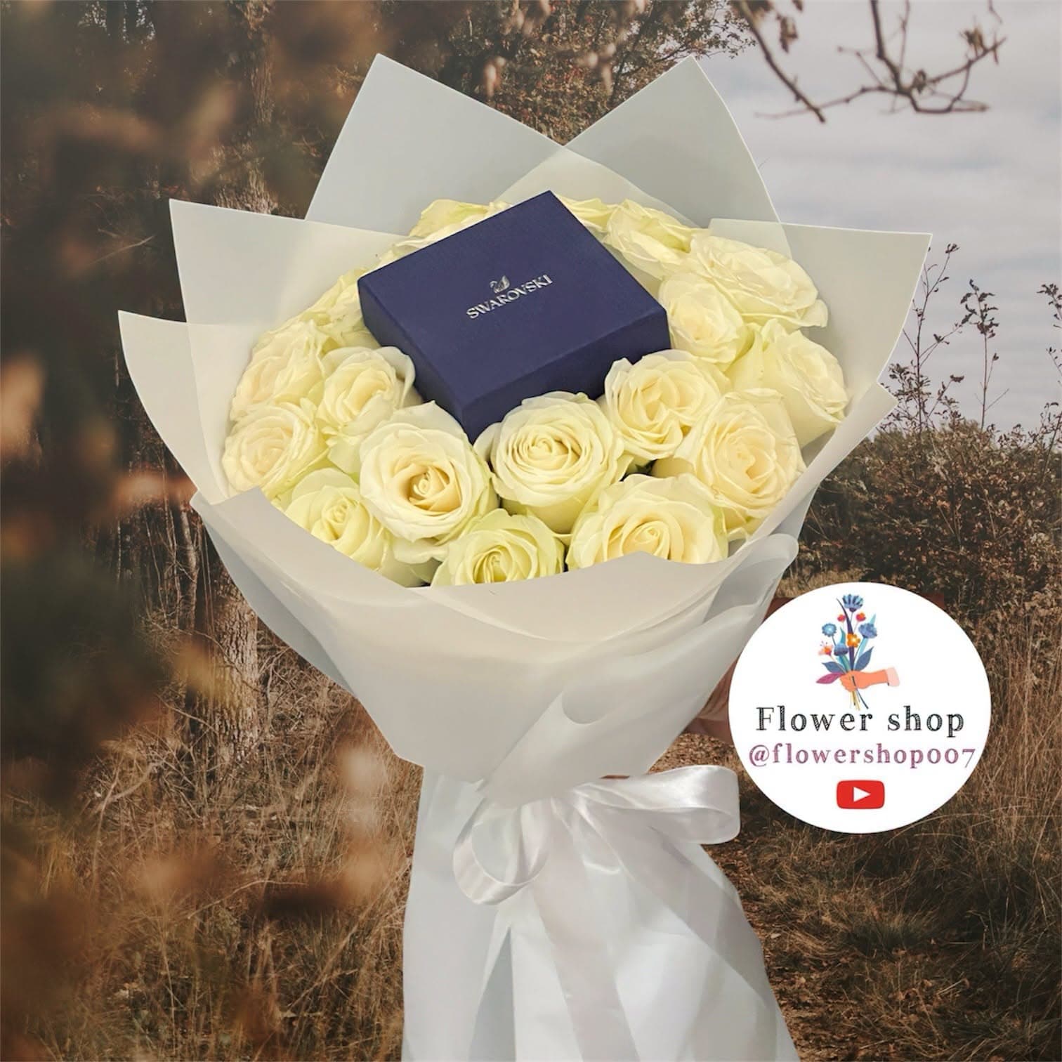 bouquet pour engagement — Wardaty Flowers Tunis